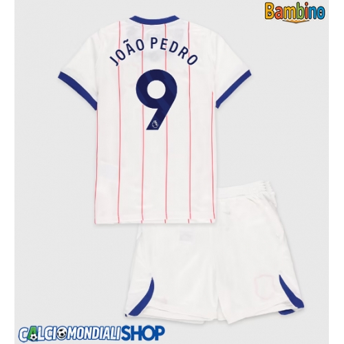 Maglie da calcio Chelsea Joao Pedro #9 Terza Maglia Bambino 2026-27 Manica Corta + Pantaloni corti)